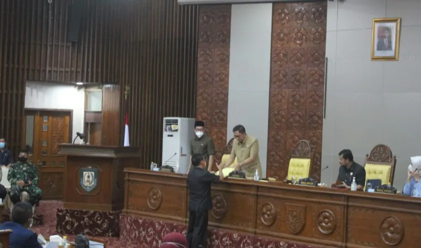 DPRD Provinsi Bengkulu Gelar Rapat Paripurna Agenda Laporan Hasil Reses Tahun Sidang 2021