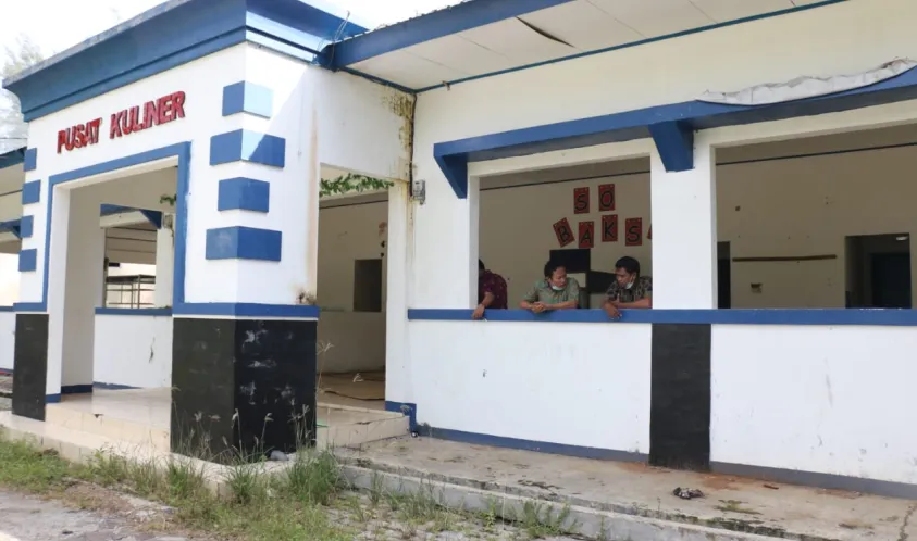 Plt Kadis Pariwisata Bantah Bangunan Sentra Kuliner Terbengkalai