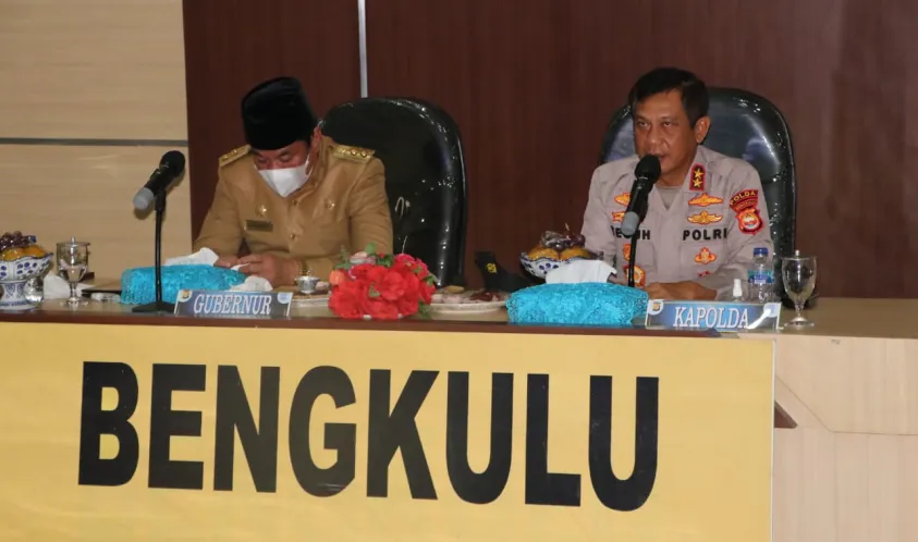 Kapolda Bengkulu, Irjen Pol. Drs Teguh Sarwono, M.Si