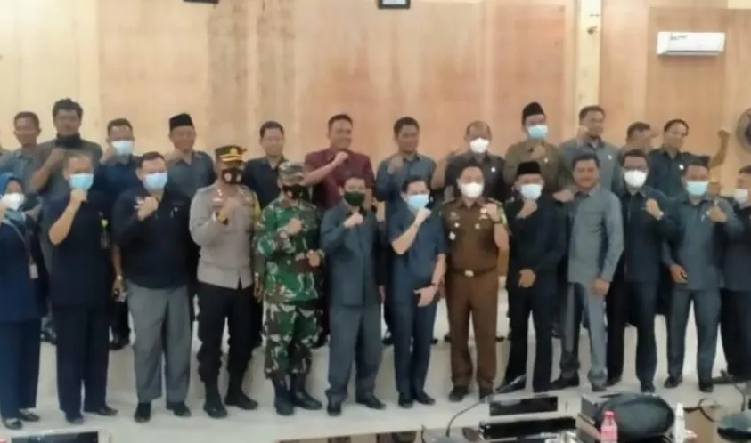 DPRD Mukomuko Gelar Rapat Paripurna Umumkan Pemberhentian Bupati-Wakil Bupati Masa Jabatan 2016–2021