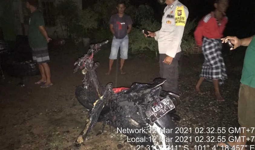 Motor Korban Kebakaran