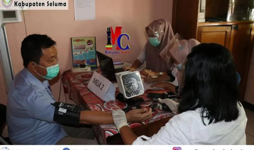 Pemkab Seluma Lakukan Vaksinasi Covid 19 Tahap II