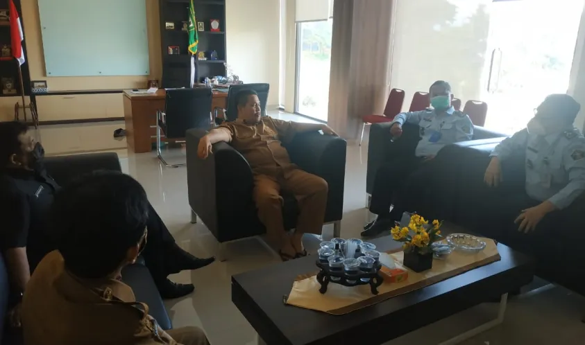 Kanwil Kemenkumham Mendatangi Sekretariat DPRD Provinsi Bengkulu