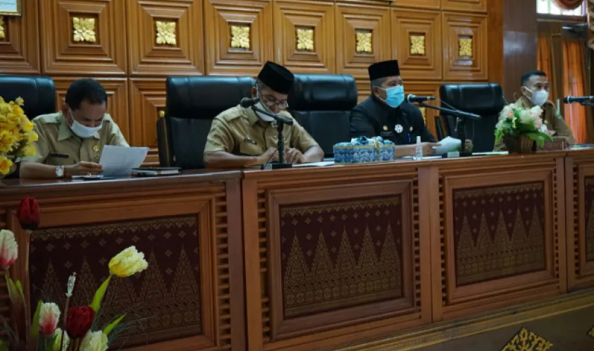 Bupati Alfedri Pimpin Rapat Tindaklanjut Penyederhanaan Birokrasi di Lingkungan Pemkab Siak