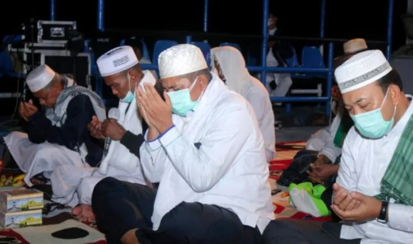 Wabah Covid-19 Tak Kunjung Usai, Pemkab Siak Gelar Ghatib Beghanyut