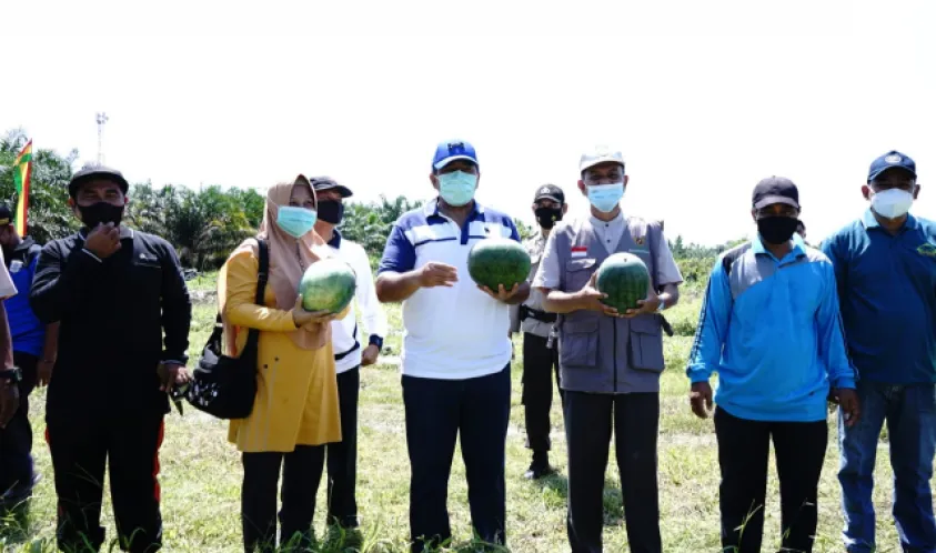 Bupati Siak Alfedri Minta Warga Tetap Produktif di Masa Pandemi Covid-19