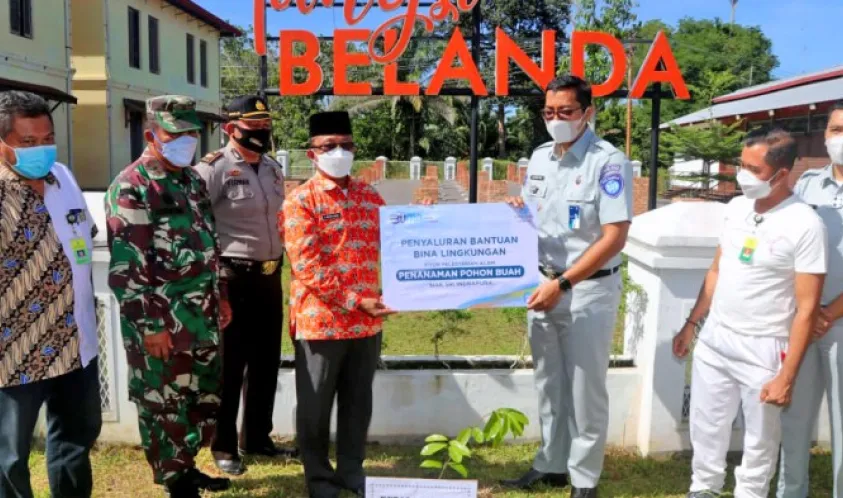 Sekdakab Siak Arfan Usman Hadiri Acara Program Bina Lingkungan PT. Jasa Raharja Cabang Riau