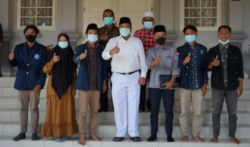 Bupati Alfedri Terima Audiensi IPM Kabupaten Siak - Bengkalis