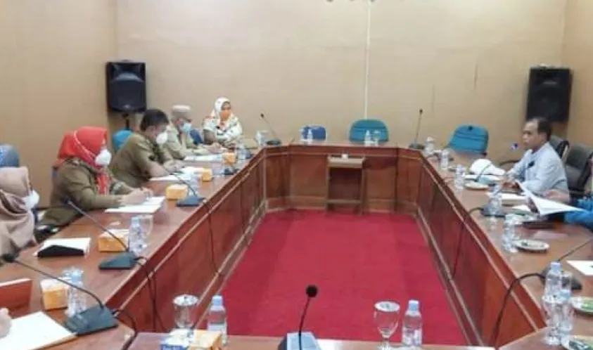 DPRD Kota Bengkulu Gelar Rapat Dengar Pendapat Bahas Intensif Data Covid-19 dan Rencana Vaksinasi