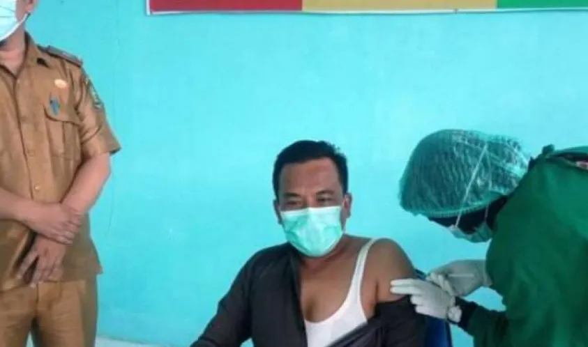 Ketua DPRD Lakukan Vaksinasi Covid - 19 dan Gelar Sidak Ke RSUD Lebong
