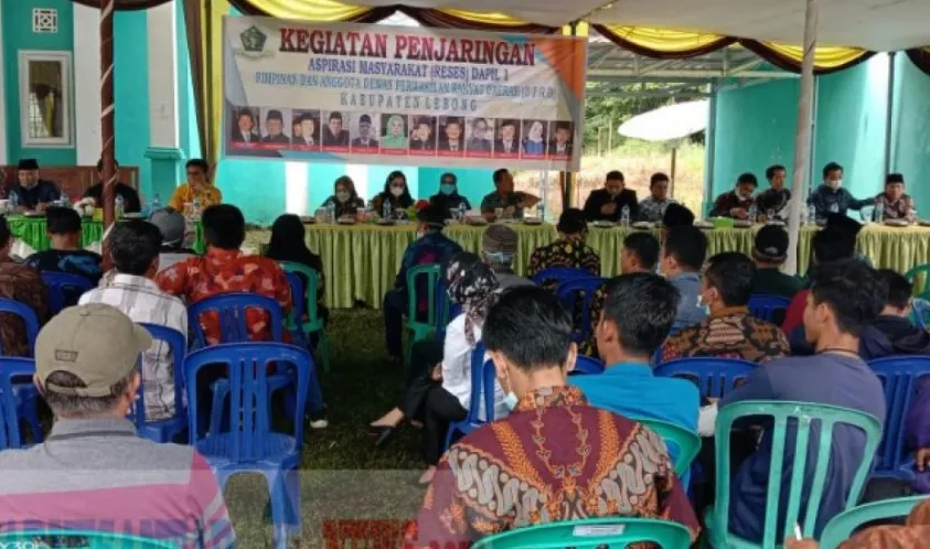 Anggota DPRD Kabupaten Lebong Dapil 1 Jaring Aspirasi Masyarakat